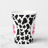 Cowgirl Disco Roze Eerste Rodeo Papieren Bekers (Links)