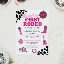 Cowgirl Disco Verjaardag Is Niet Mijn Eerste Rodeo