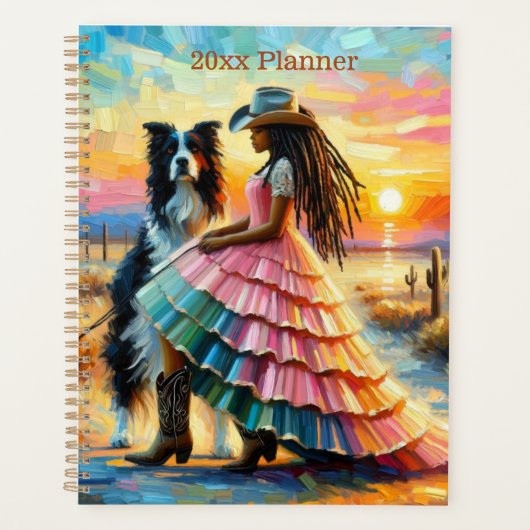 Cowgirl Dreams 202x Planner (Voorkant)
