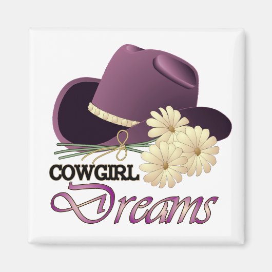 CowGirl Dreams MAGNEET (Voorkant)