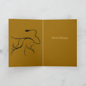 Cowgirl Dreams Sweet Dreams Kaart (Binnen)