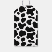 Cowgirl eerste rodeo verjaardag dank u cadeaulabel (Achterkant)