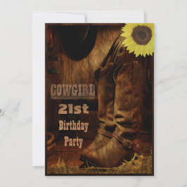 Cowgirl Elk ouderdom Western land Kaart