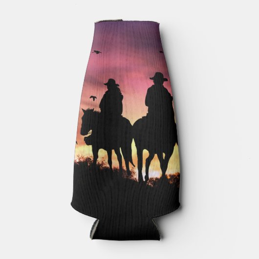 Cowgirl en Cowboy Country Westerne Romance Flesjeskoeler (Voorkant)