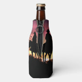 Cowgirl en Cowboy Country Westerne Romance Flesjeskoeler (Fles Achterkant)