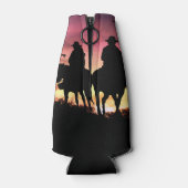 Cowgirl en Cowboy Country Westerne Romance Flesjeskoeler (Achterkant)