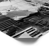  Cowgirl en cowboy foto Poster (Hoek)