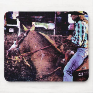 Cowgirl en Paard Muismat