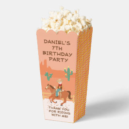  Cowgirl en paard Verjaardagsfeest Bedankdoosjes