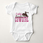 Cowgirl en Toddler Clothes Romper (Voorkant)