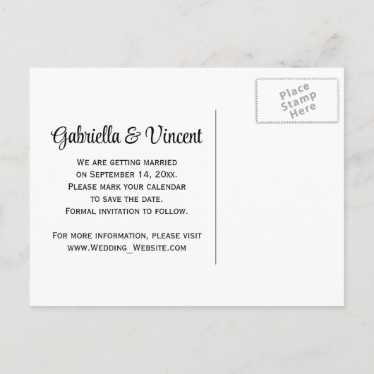 Cowgirl en zonnebloemen Western Save the Date Aankondigingskaart (Achterkant)