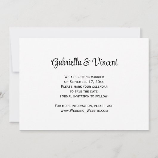 Cowgirl en zonnebloemen Western Save the Date Kaart (Achterkant)