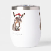 Cowgirl Ezel Kerst Drinkware Stijl (Voorkant)
