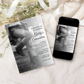 Cowgirl Fence Barn Party Quinceañera Kaart