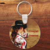 Cowgirl Forever Sleutelhanger (Voorkant)
