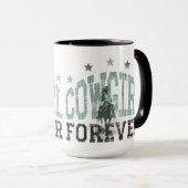 Cowgirl Forever Western Trendy Mok (Voorkant rechts)