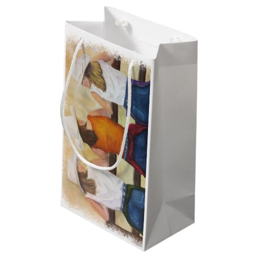 COWGIRL FUN KLEIN CADEAUZAKJE (Achterkant Gekanteld)