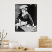 Cowgirl Gambler: 1909 Poster (Keuken)