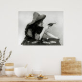 Cowgirl Gambler: 1912 Poster (Keuken)