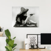 Cowgirl Gambler: 1912 Poster (Thuiskantoor)