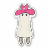 cowgirl geest sticker (Voorkant)