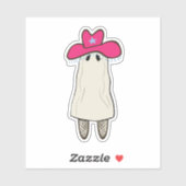 cowgirl geest sticker (Vel)