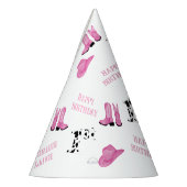 Cowgirl Gelukkige Verjaardag Feesthoedjes (Links)