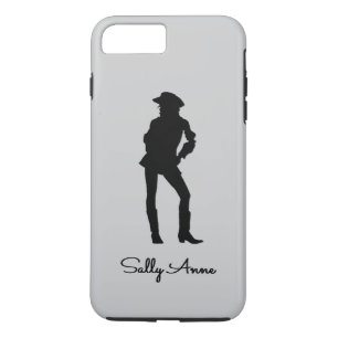 Cowgirl gepersonaliseerde naam iPhone 8/7 plus hoesje