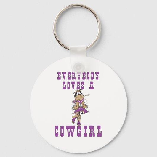 CowGirl Gifts Sleutelhanger (Voorkant)