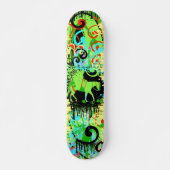Cowgirl Grunge - Gepersonaliseerd Skateboard (Voorkant)