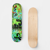 Cowgirl Grunge Persoonlijk Skateboard (Voorkant)