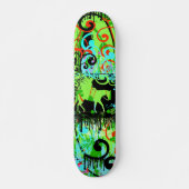 Cowgirl Grunge Persoonlijk Skateboard (Voorkant)