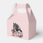 Cowgirl Halloween paard Bezems zijn voor amateurs Bedankdoosjes (Voorkant Zijde)