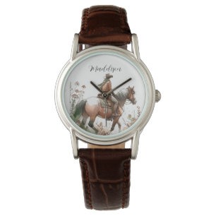 Cowgirl horloge
