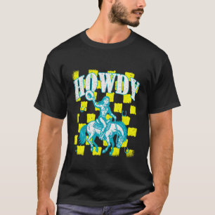 Cowgirl Howdy Rodeo Grafische T-shirt Yeehaw Zuide
