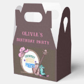 Cowgirl in country Music Birthday Party Bedankdoosjes (Geopend)