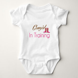 Cowgirl in de training Baby Apparel Romper