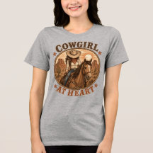 Cowgirl in hart Western paardrijder