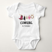 Cowgirl in opleiding Western land Romper (Voorkant)
