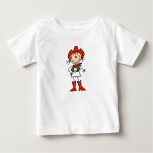Cowgirl in Rode T-shirts en Cadeaus