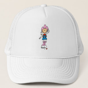 Cowgirl in roze T-shirts en cadeaus Trucker Pet
