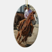 cowgirl keramisch ornament (Rechts)