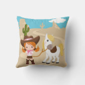 Cowgirl Kussen (Achterkant)