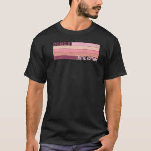 Cowgirl L E Koe Meisje Paard Ruitersport Bruin Cow T-shirt