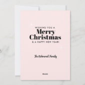 Cowgirl laarzen bij de kerstboom Vakantie kaart (Achterkant)