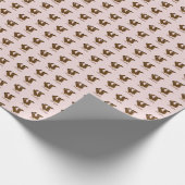 cowgirl laarzen cadeaupapier (Hoek)