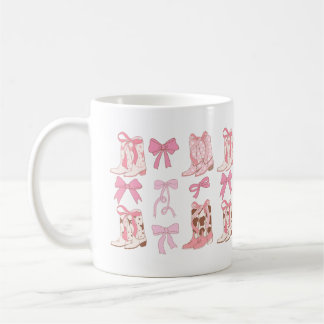 Cowgirl Laarzen en Bows Coquette Mok Esthetisch