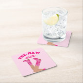 Cowgirl-laarzen Kartonnen Onderzetters (Insitu)