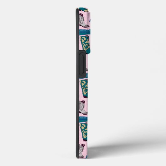 cowgirl laarzen op roze Case-Mate iPhone case (Achterkant / Rechts)