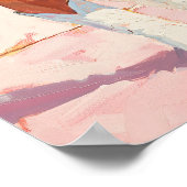 Cowgirl laarzen schilderen - Westerne chique muurk Poster (Hoek)